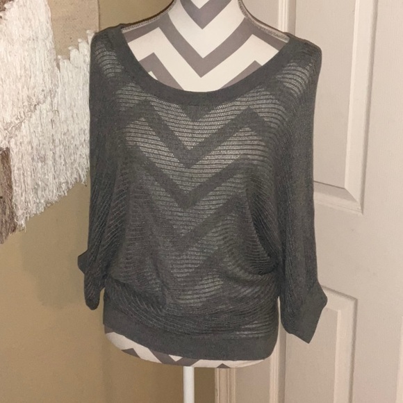 Express Tops - Gray Top by Express - Size Medium